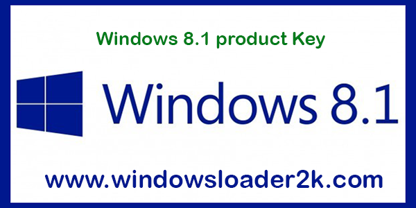 Windows 8.1 product Key